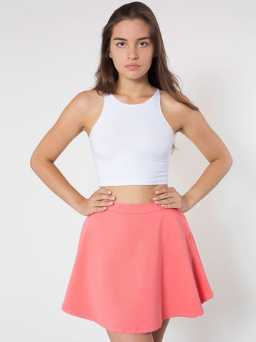 Natural Denim Circle Skirt